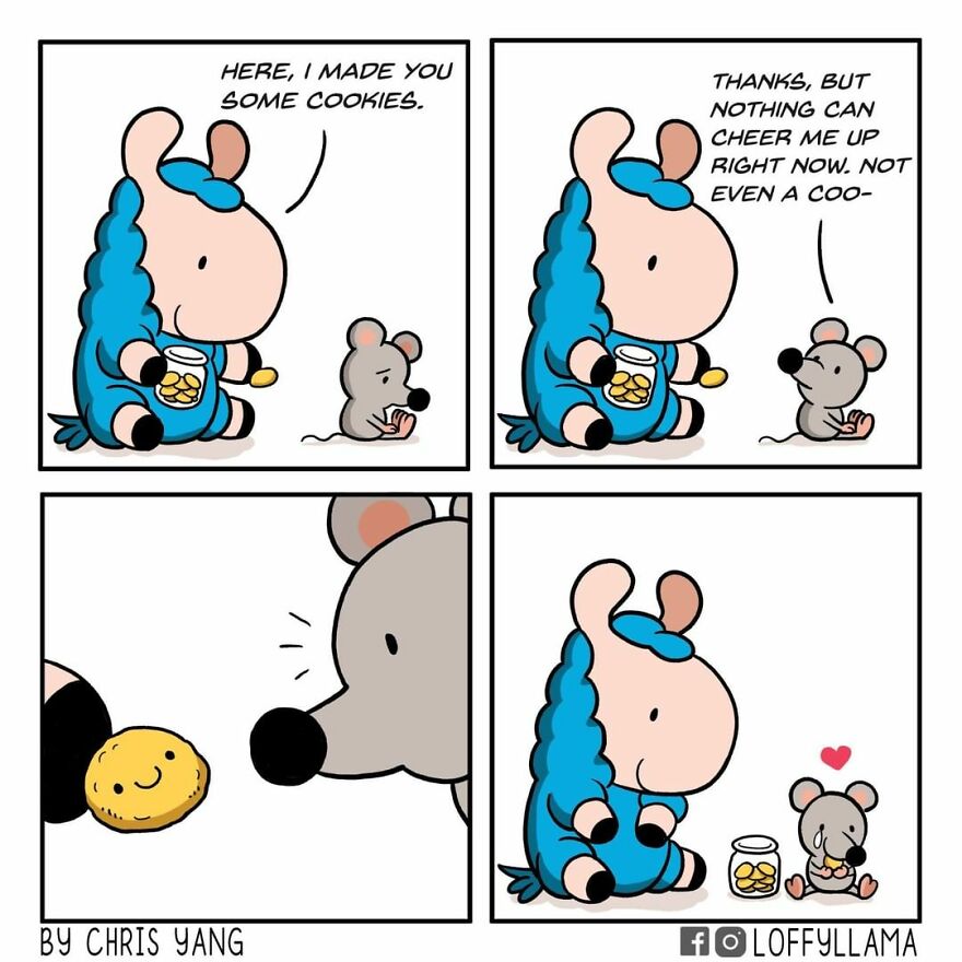 I Create These Adorable Animal Comics To Brighten Your Day(20 New Pics)