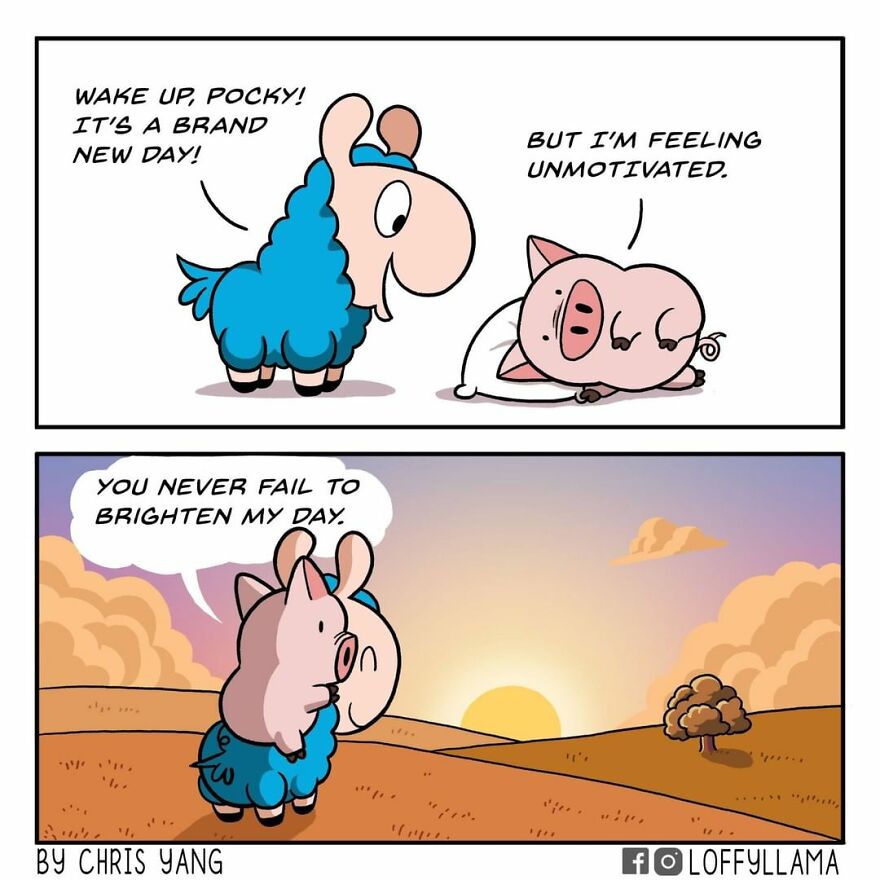 I Create These Adorable Animal Comics To Brighten Your Day(20 New Pics)