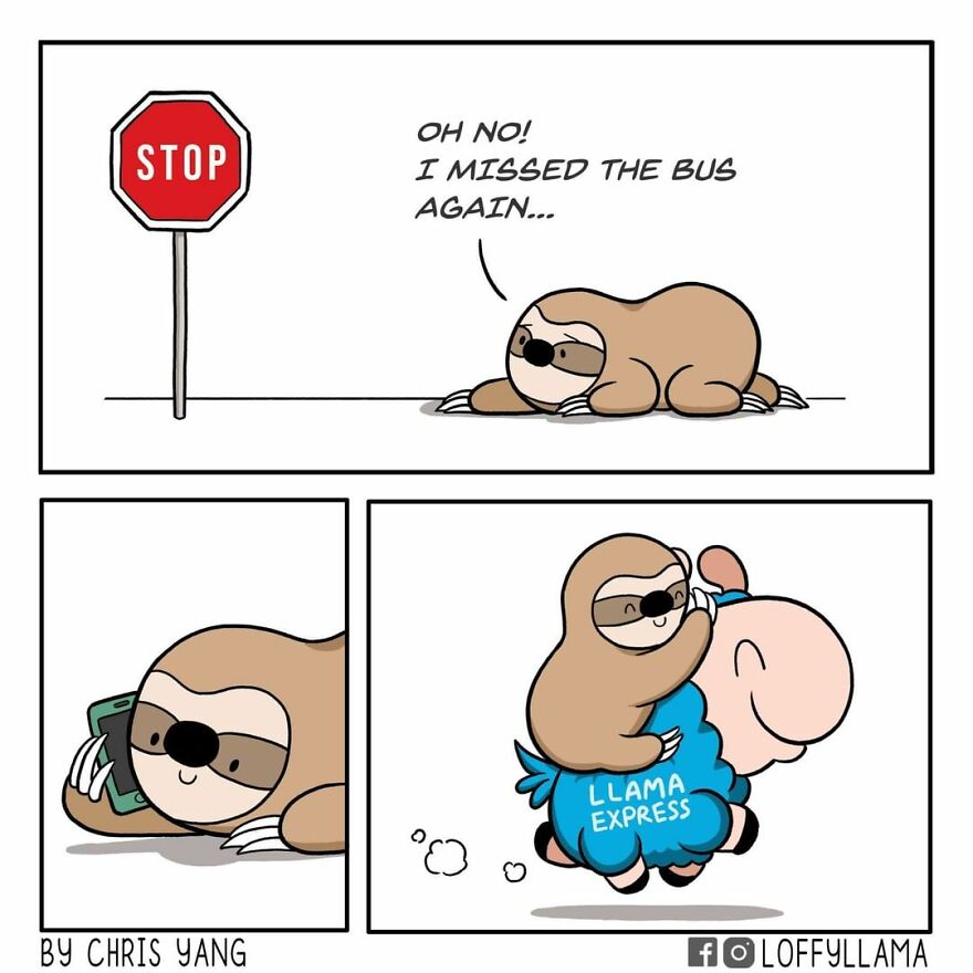 I Create These Adorable Animal Comics To Brighten Your Day(20 New Pics)