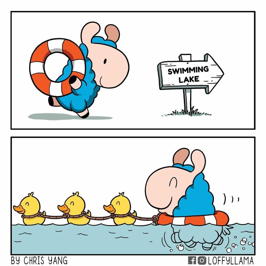 I Create These Adorable Animal Comics To Brighten Your Day(20 New Pics)