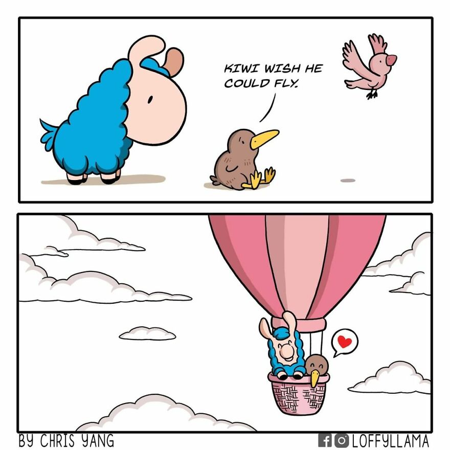 I Create These Adorable Animal Comics To Brighten Your Day(20 New Pics)