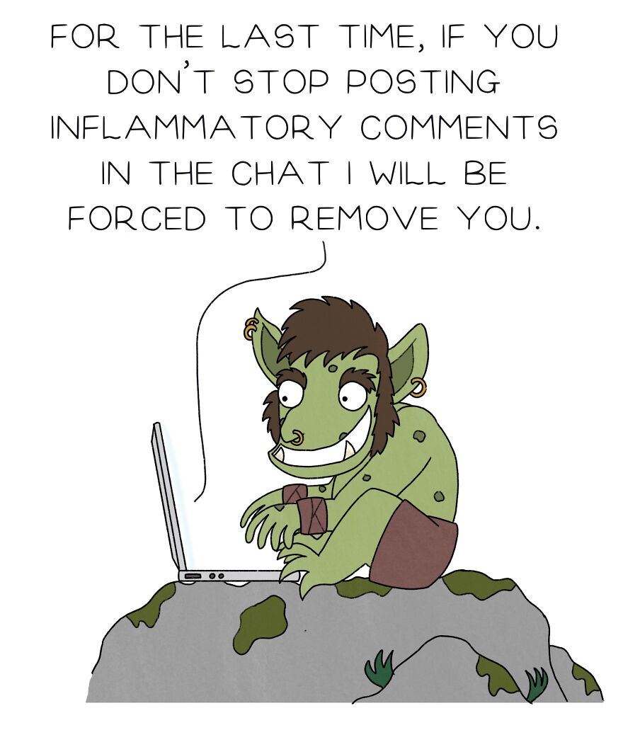 Troll Doing What He Does Best