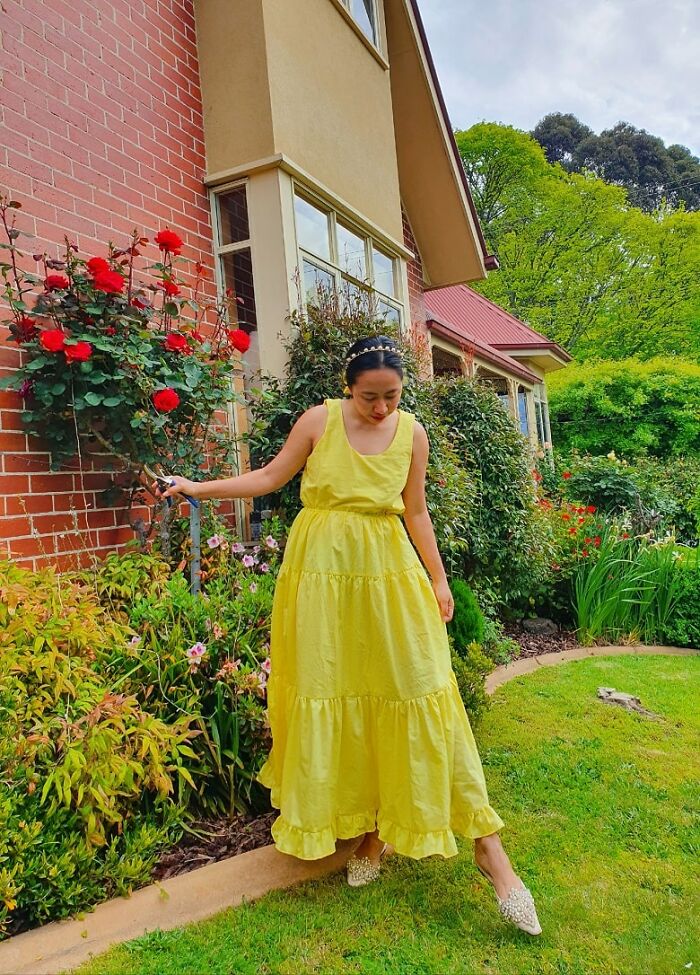 I Upcycled Old Duvet Cover, And Turn Them Into Fashionable Dresses I Upcycled Old Duvet Cover, And Turn Them Into Fashionable Dresses