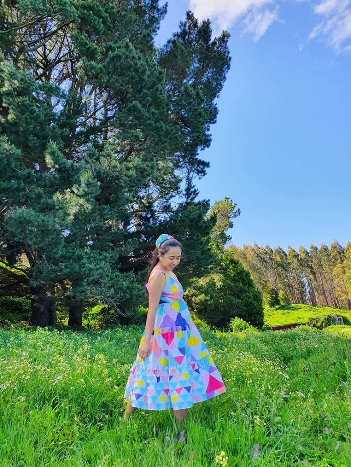 I Upcycled Old Duvet Cover, And Turn Them Into Fashionable Dresses I Upcycled Old Duvet Cover, And Turn Them Into Fashionable Dresses