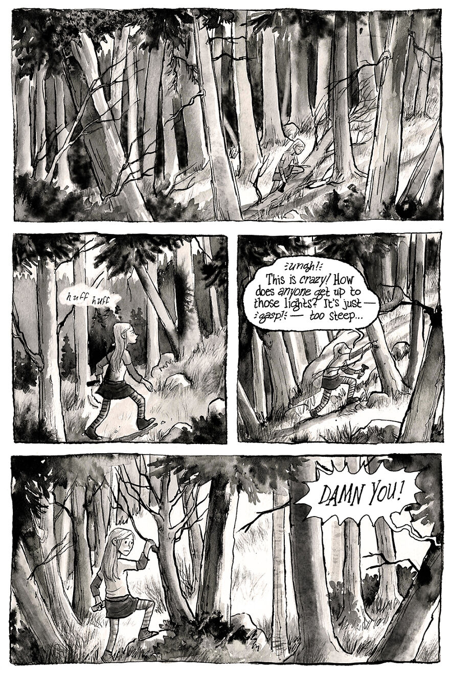 I'm Creating A Dark Comic Series That's Full Of Creepy Small-Town Secrets (Part 2 Of My Horror Webcomic) I'm Creating A Dark Comic Series That's Full Of Creepy Small-Town Secrets (Part 2 Of My Horror Webcomic)