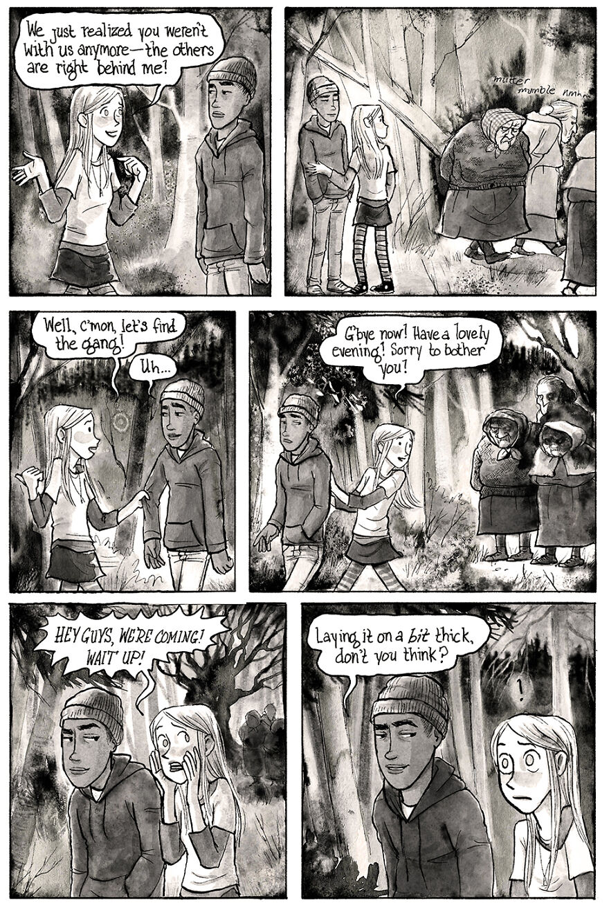 I'm Creating A Dark Comic Series That's Full Of Creepy Small-Town Secrets (Part 2 Of My Horror Webcomic) I'm Creating A Dark Comic Series That's Full Of Creepy Small-Town Secrets (Part 2 Of My Horror Webcomic)