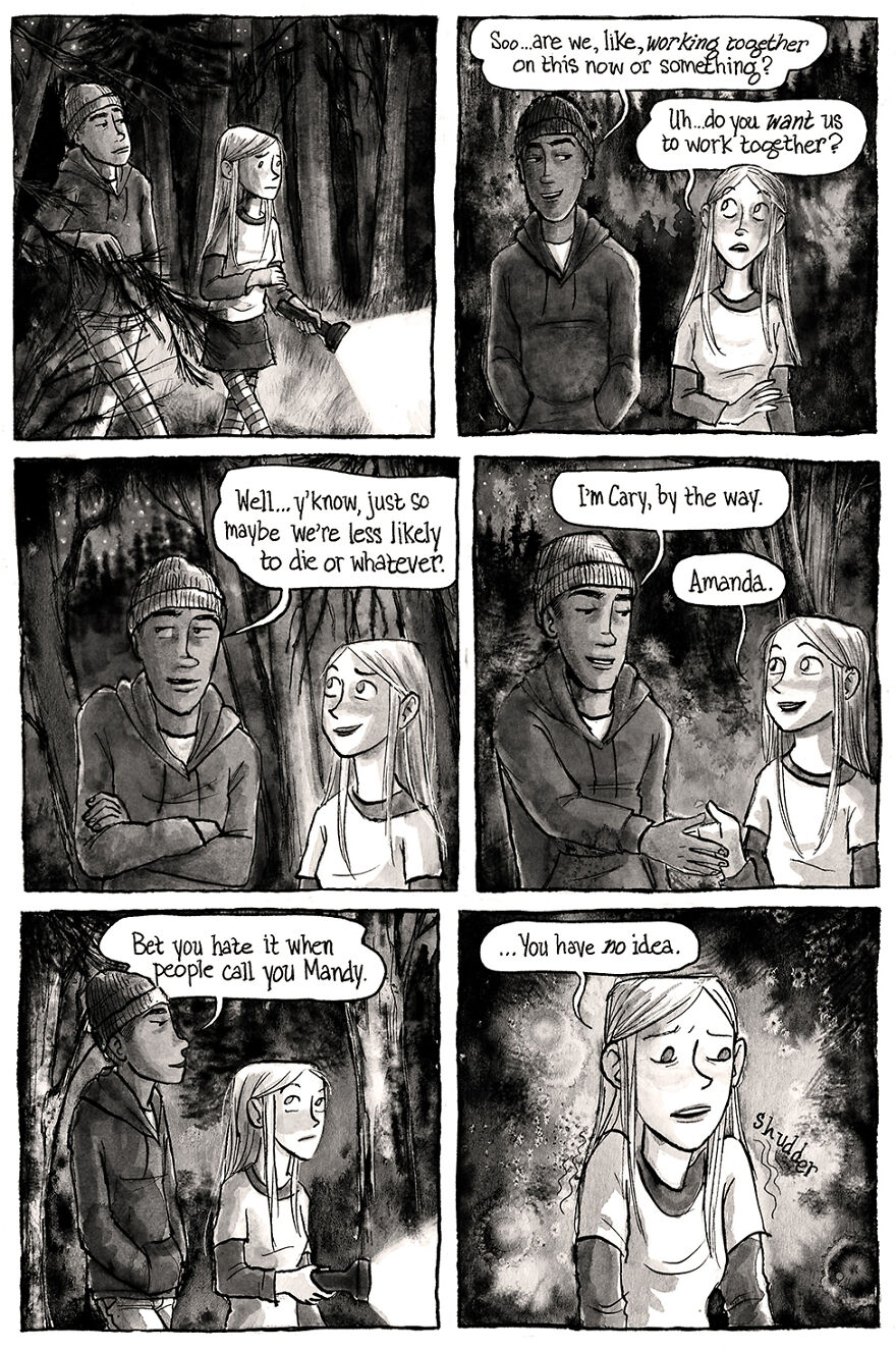 I'm Creating A Dark Comic Series That's Full Of Creepy Small-Town Secrets (Part 2 Of My Horror Webcomic) I'm Creating A Dark Comic Series That's Full Of Creepy Small-Town Secrets (Part 2 Of My Horror Webcomic)