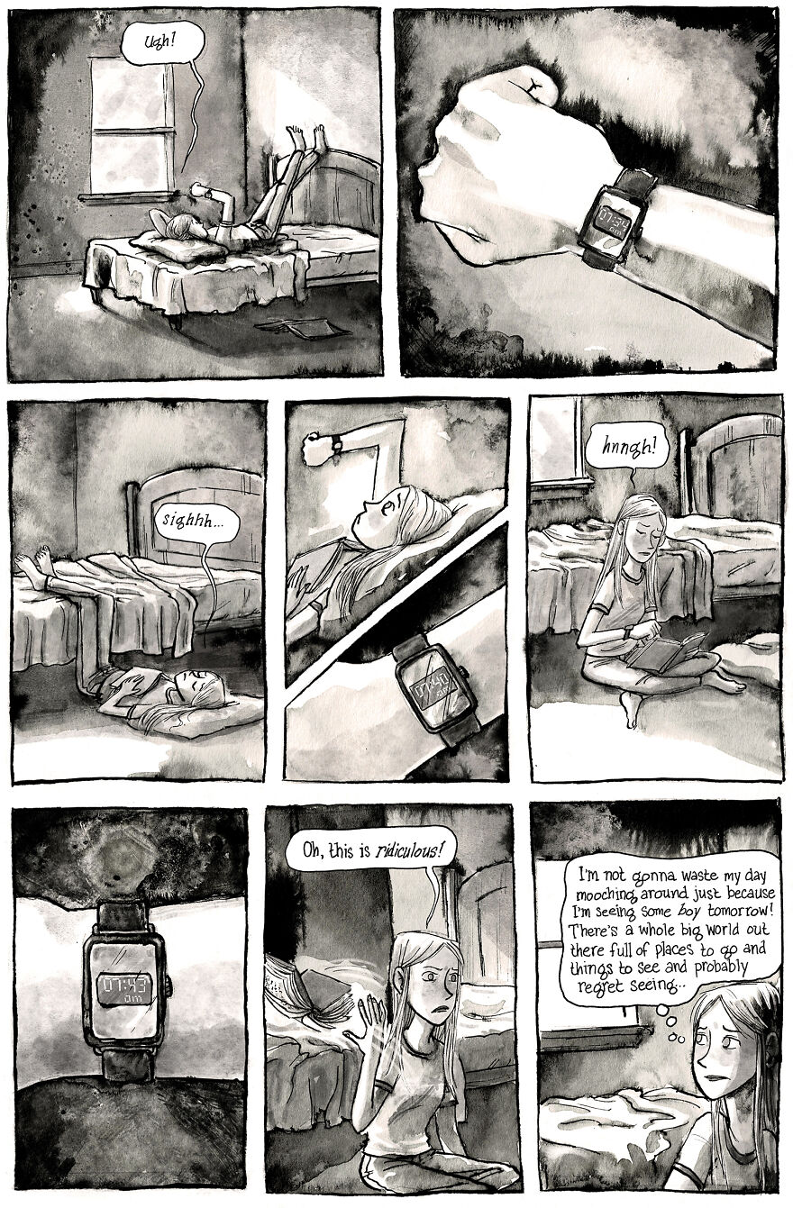 I'm Creating A Dark Comic Series That's Full Of Creepy Small-Town Secrets (Part 2 Of My Horror Webcomic) I'm Creating A Dark Comic Series That's Full Of Creepy Small-Town Secrets (Part 2 Of My Horror Webcomic)