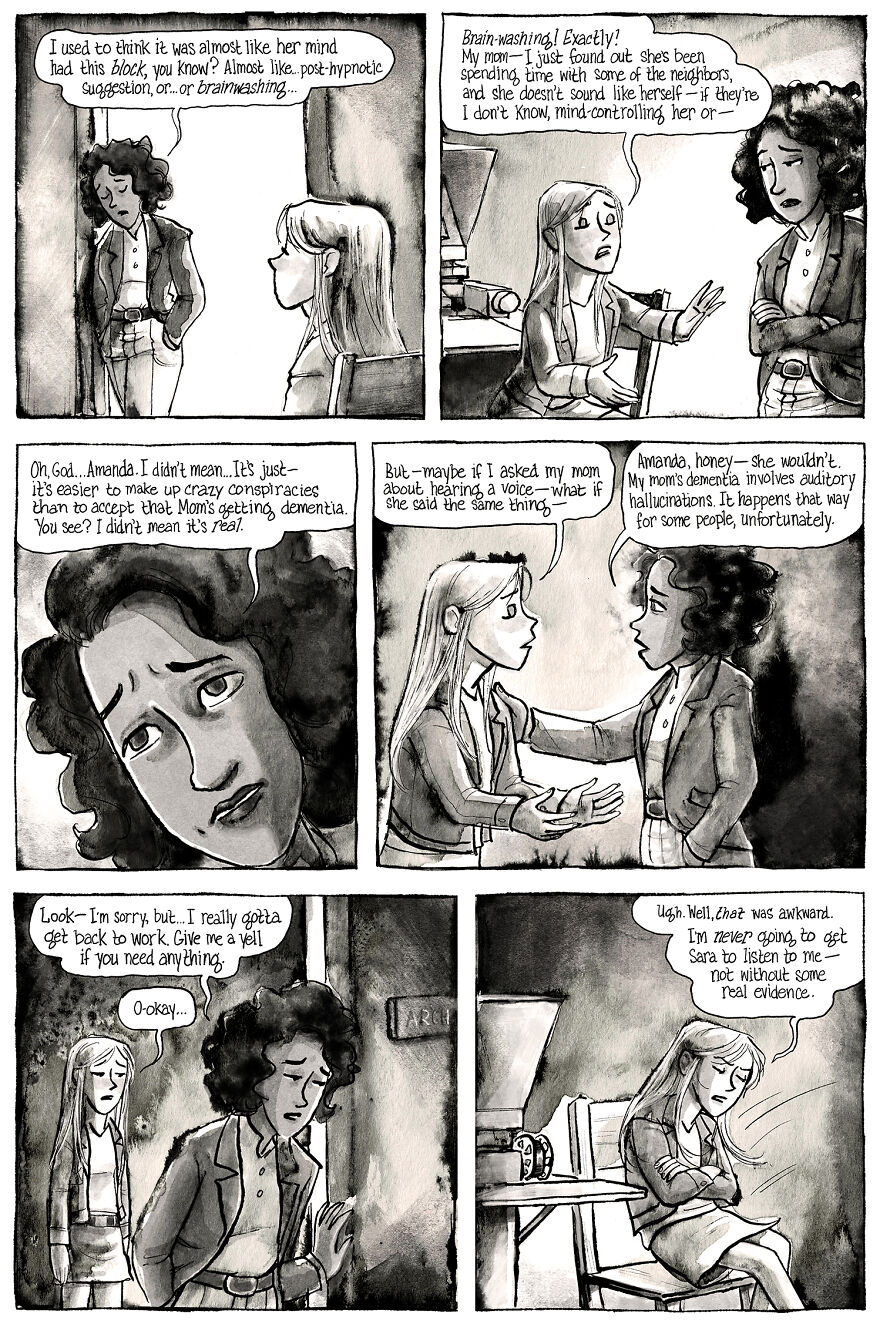 I'm Creating A Dark Comic Series That's Full Of Creepy Small-Town Secrets (Part 2 Of My Horror Webcomic) I'm Creating A Dark Comic Series That's Full Of Creepy Small-Town Secrets (Part 2 Of My Horror Webcomic)