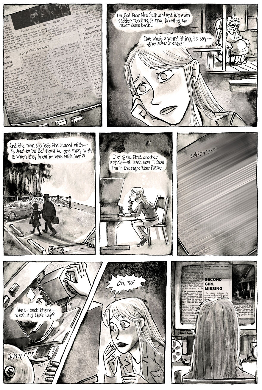 I'm Creating A Dark Comic Series That's Full Of Creepy Small-Town Secrets (Part 2 Of My Horror Webcomic) I'm Creating A Dark Comic Series That's Full Of Creepy Small-Town Secrets (Part 2 Of My Horror Webcomic)