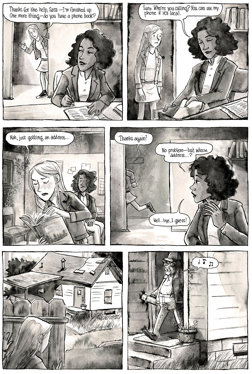 I'm Creating A Dark Comic Series That's Full Of Creepy Small-Town Secrets (Part 2 Of My Horror Webcomic)