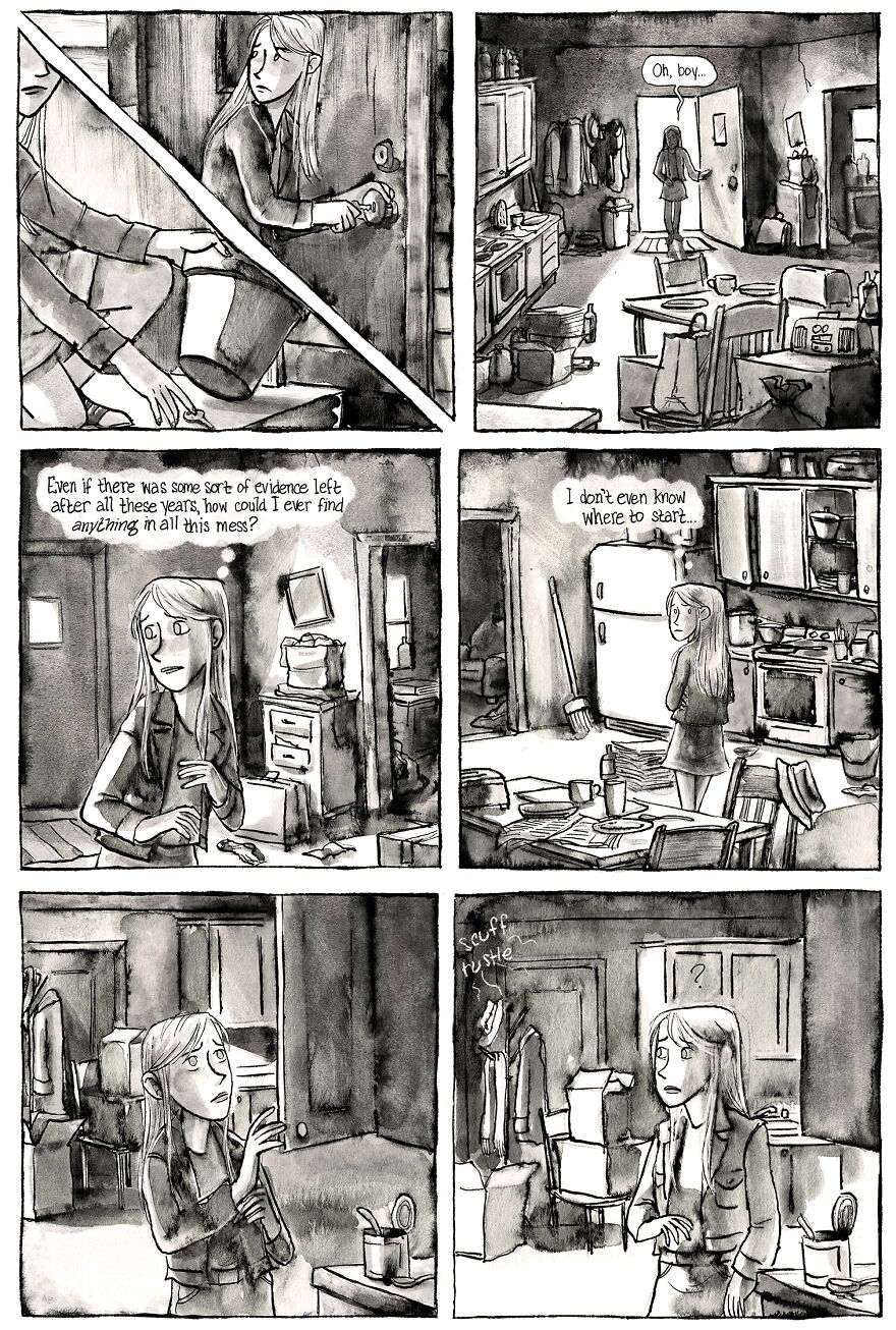 I'm Creating A Dark Comic Series That's Full Of Creepy Small-Town Secrets (Part 2 Of My Horror Webcomic) I'm Creating A Dark Comic Series That's Full Of Creepy Small-Town Secrets (Part 2 Of My Horror Webcomic)