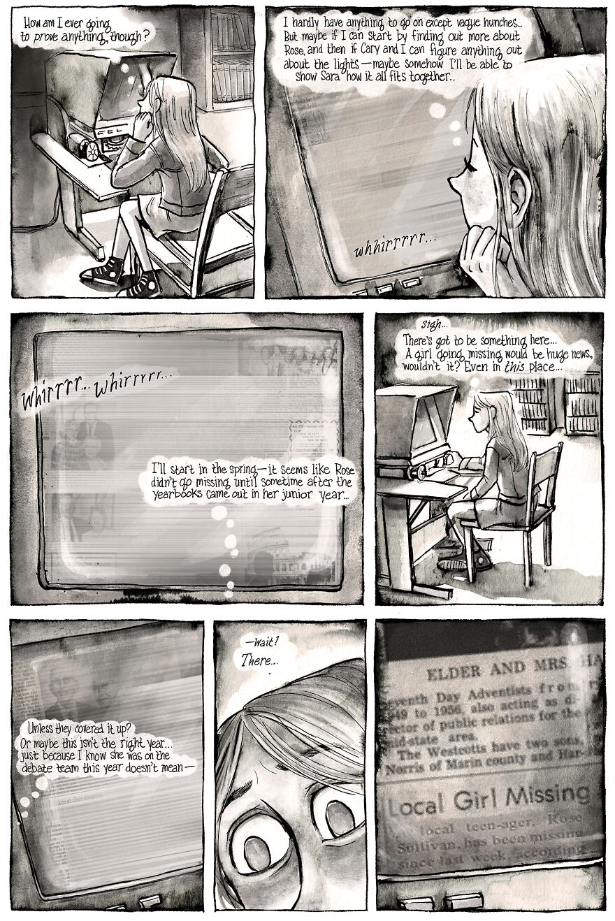 I'm Creating A Dark Comic Series That's Full Of Creepy Small-Town Secrets (Part 2 Of My Horror Webcomic) I'm Creating A Dark Comic Series That's Full Of Creepy Small-Town Secrets (Part 2 Of My Horror Webcomic)