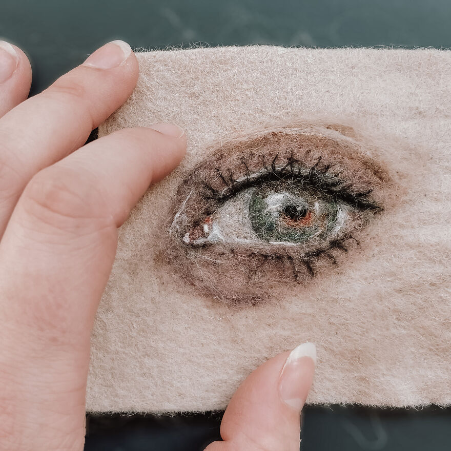 I Create Wool People For A Living