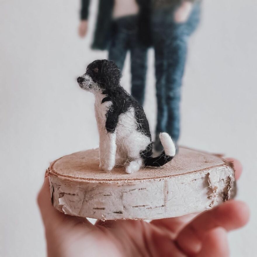 I Create Wool People For A Living