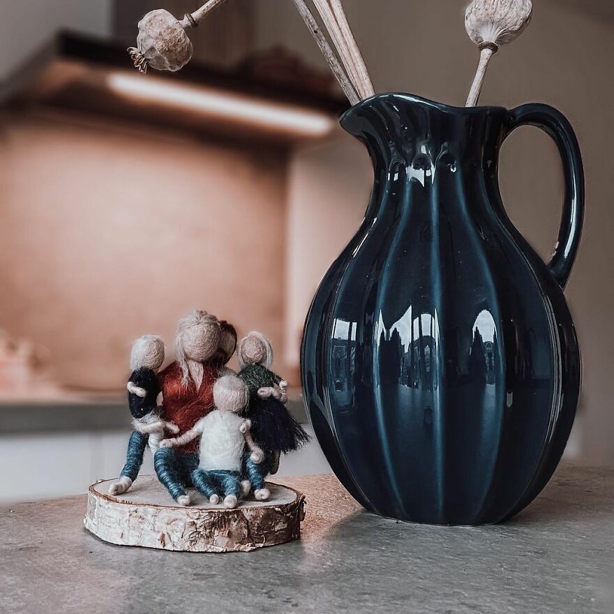 I Create Wool People For A Living