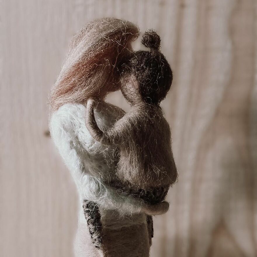 I Create Wool People For A Living