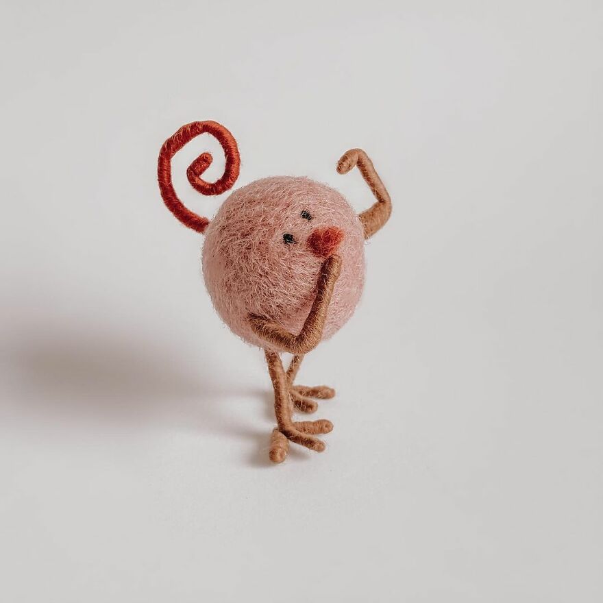 I Create Wool People For A Living