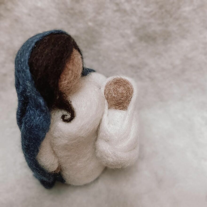 I Create Wool People For A Living