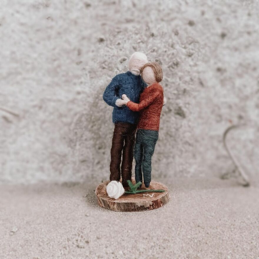 I Create Wool People For A Living