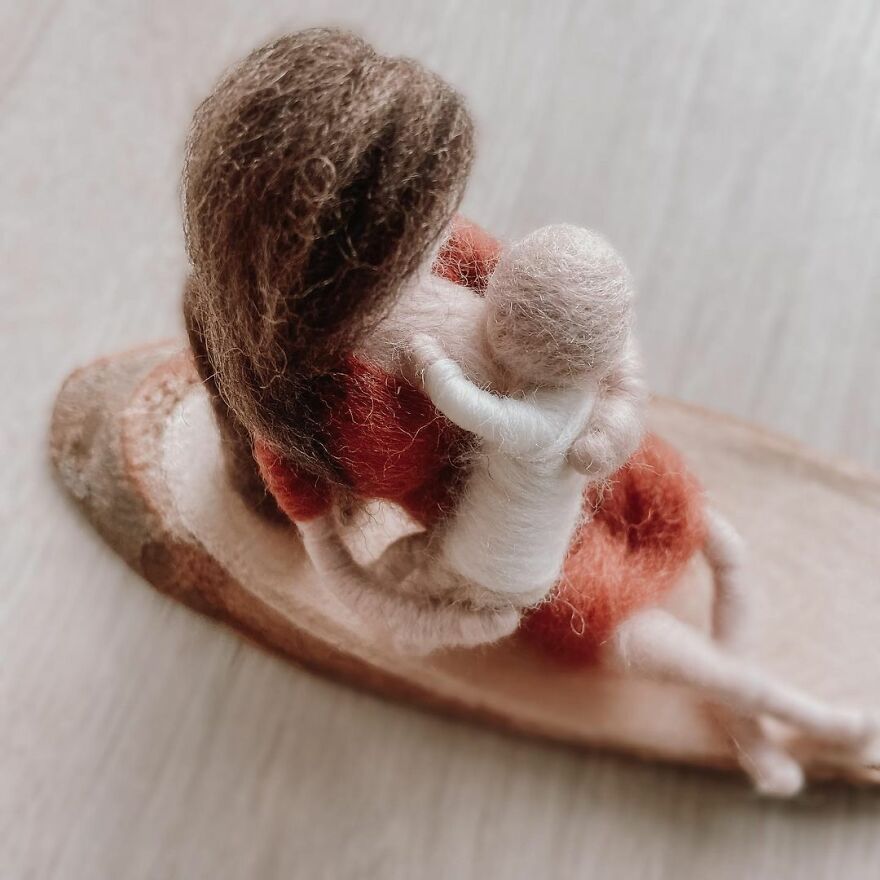 I Create Wool People For A Living