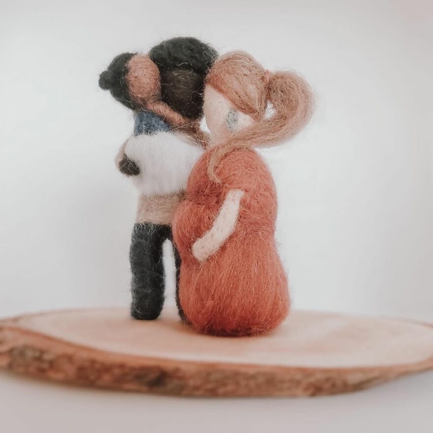 I Create Wool People For A Living