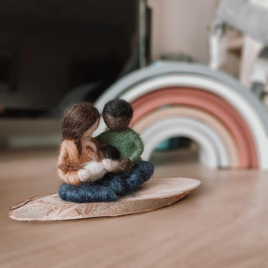 I Create Wool People For A Living