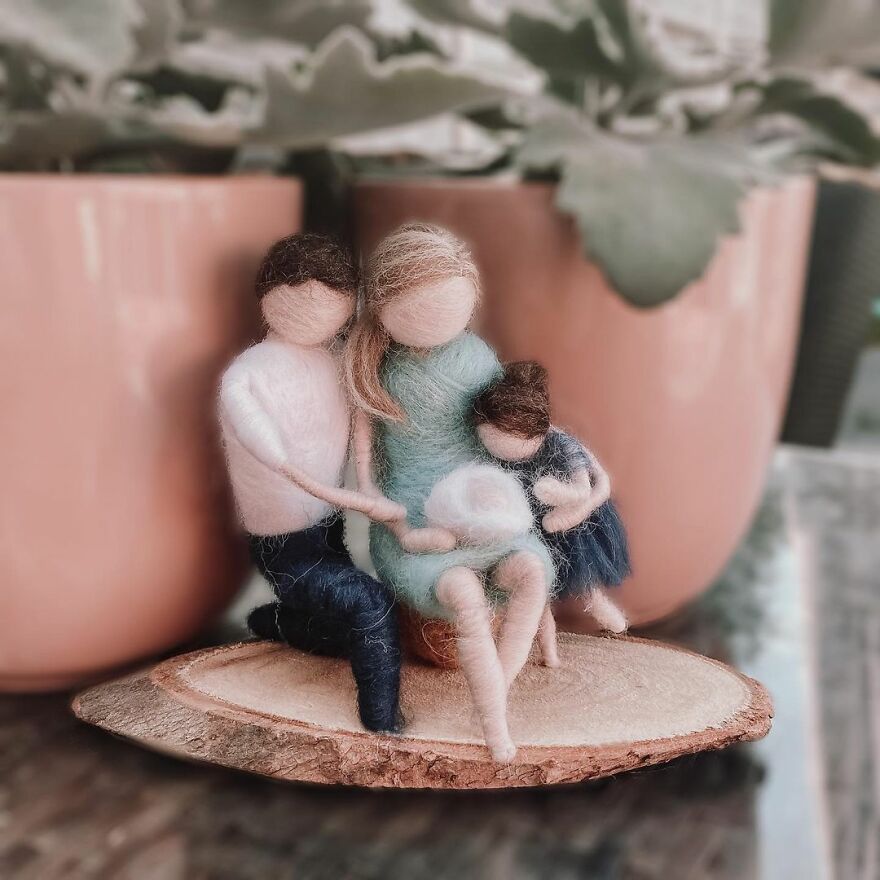 I Create Wool People For A Living