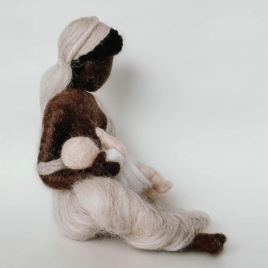 I Create Wool People For A Living