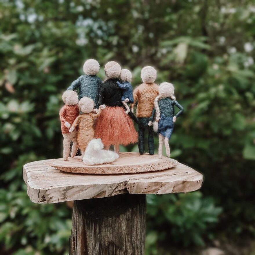 I Create Wool People For A Living