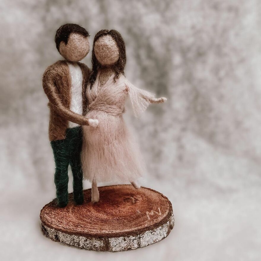 I Create Wool People For A Living