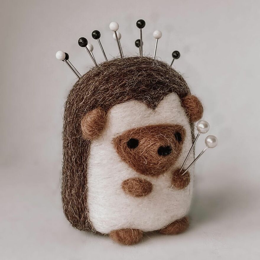 I Create Wool People For A Living