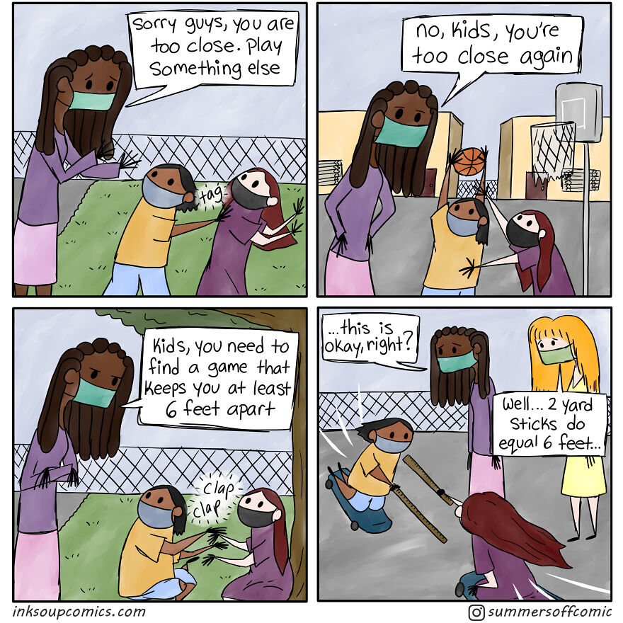 Social Distance Playground: Jousting