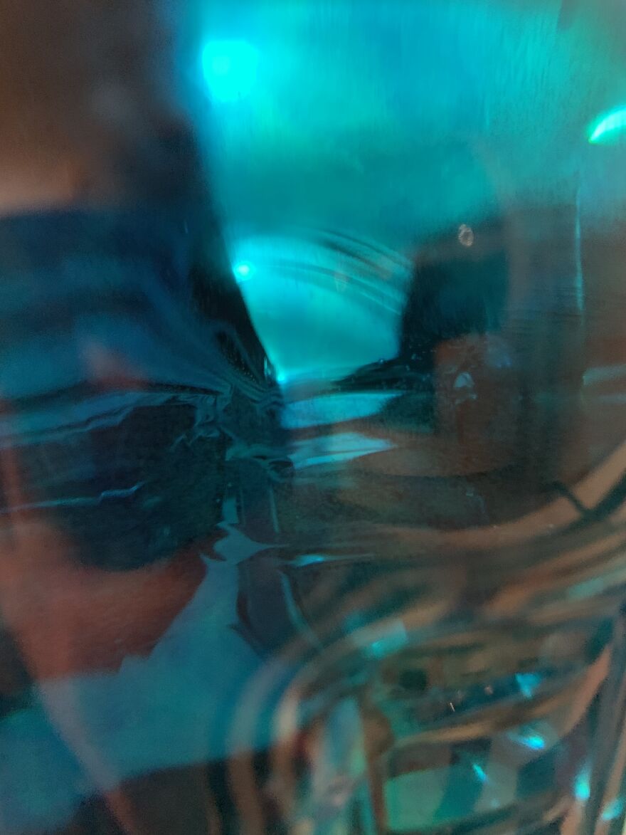 I Took A Couple Of Old Glass Bottles, Some Blue And Green Food Coloring And An iPhone And Just Started Taking Pictures. What Resulted May Just Be A Rare Peek Into A Forbidden Realm.