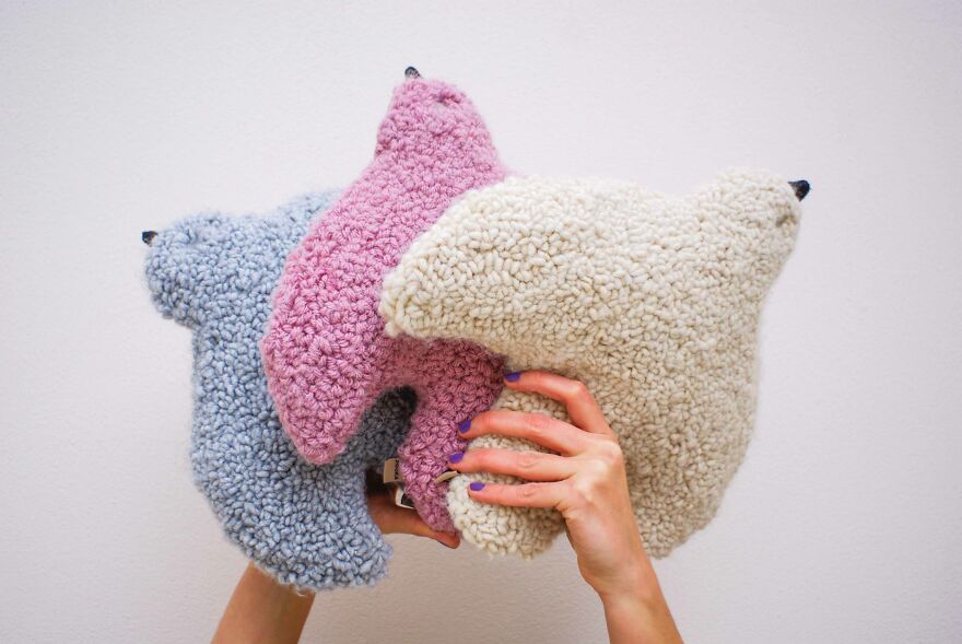 I'm A Textile Artist And I Paint With Wool