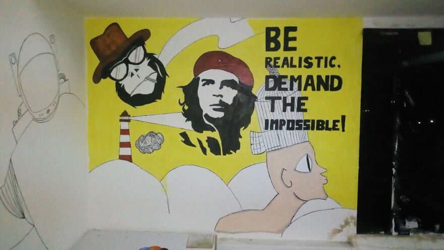 Doodling A Small Office At Bengaluru, India