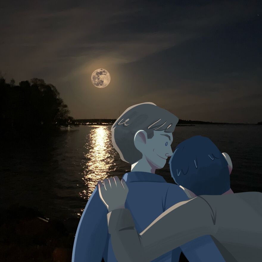 Day 52: Enjoying The Full Moon