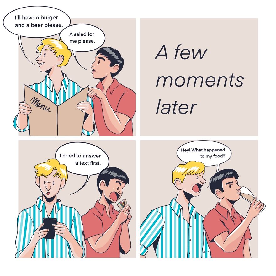 Day 69: When We Order Food At The Restaurant