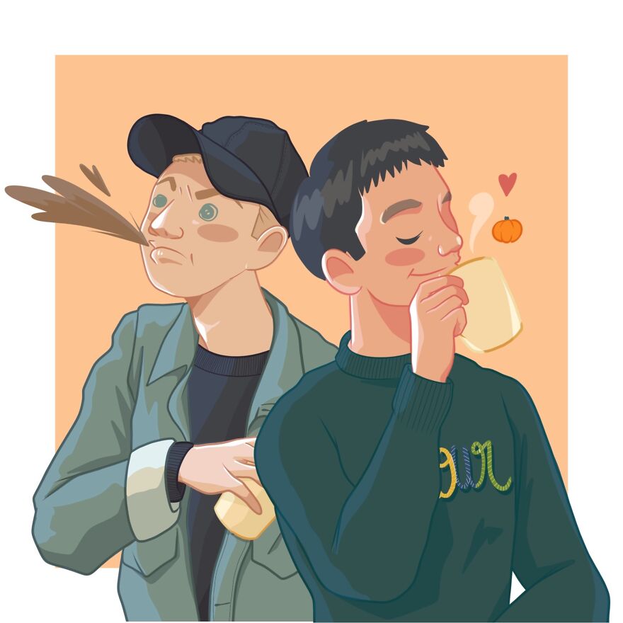 Day 78: Enjoying Our Pumpkin Spice Latte