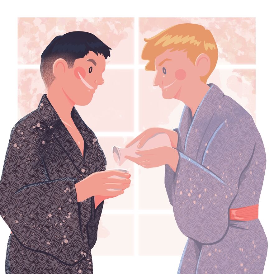 Day 88: Relaxing All Day In Our Yukata