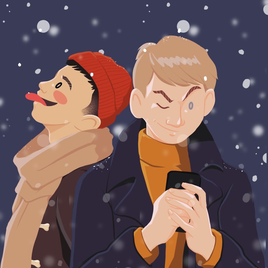 Day 89: The First Snow Day