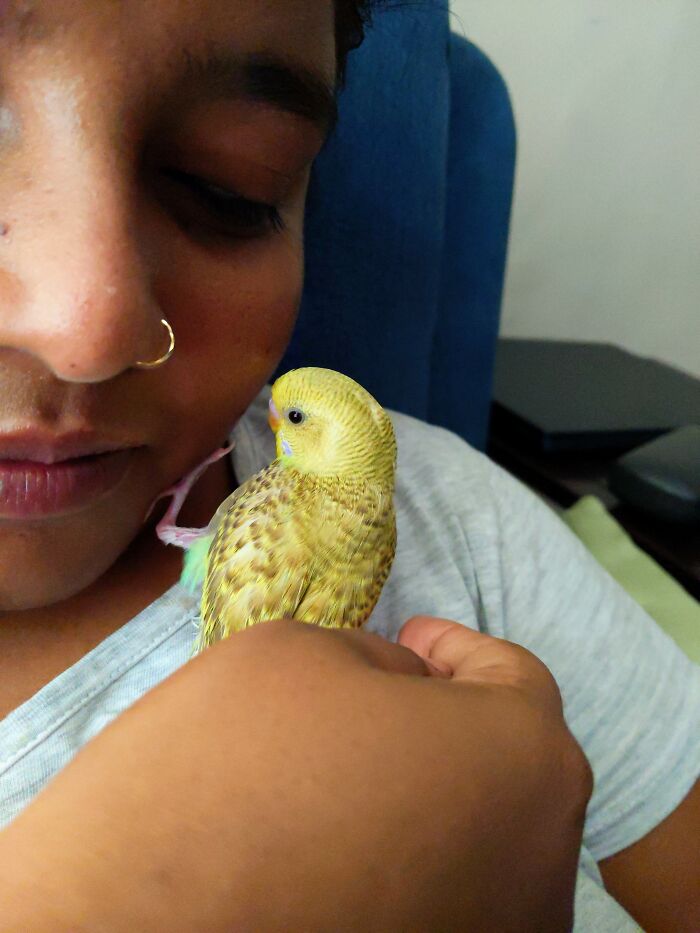 My Baby, June, When She Was A Month Old