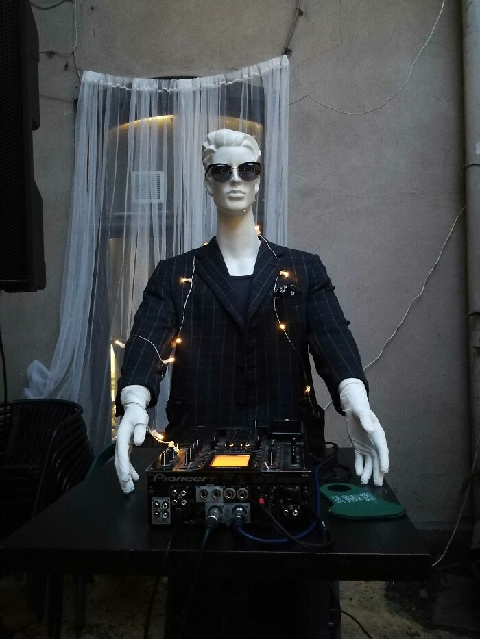 A DJ In A Bar, When We Could Go To A Bar