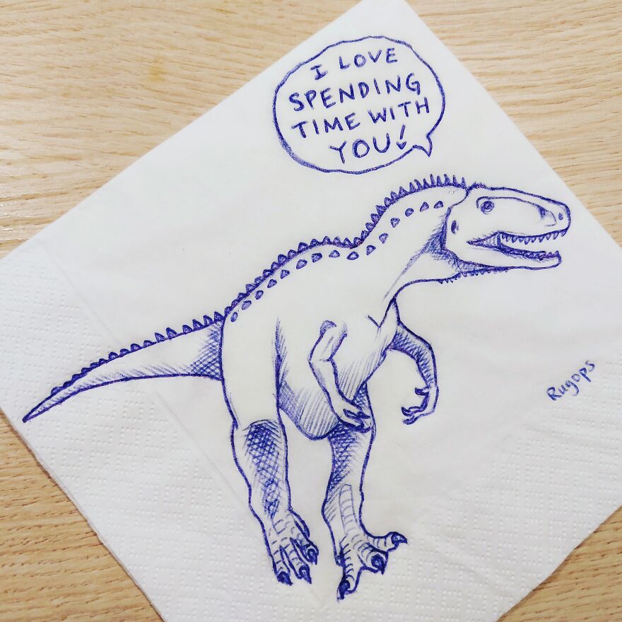 Dinosaurs I Draw For My Kids Lunchbox
