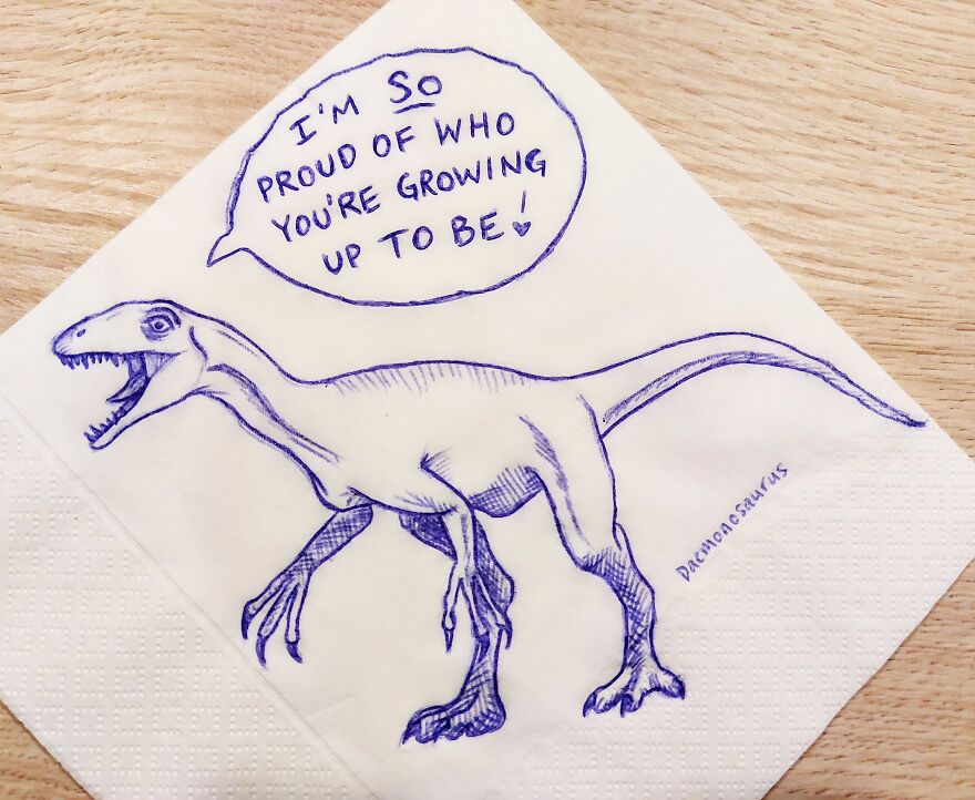 Dinosaurs I Draw For My Kids Lunchbox