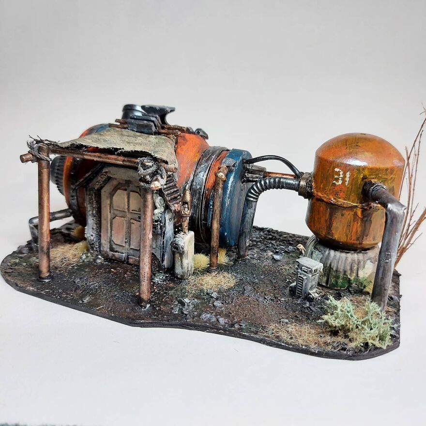 I Build Tiny Things From Recycled Materials I Build Tiny Things From Recycled Materials