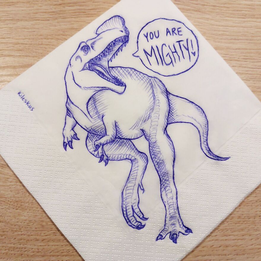 Dinosaurs I Draw For My Kids Lunchbox