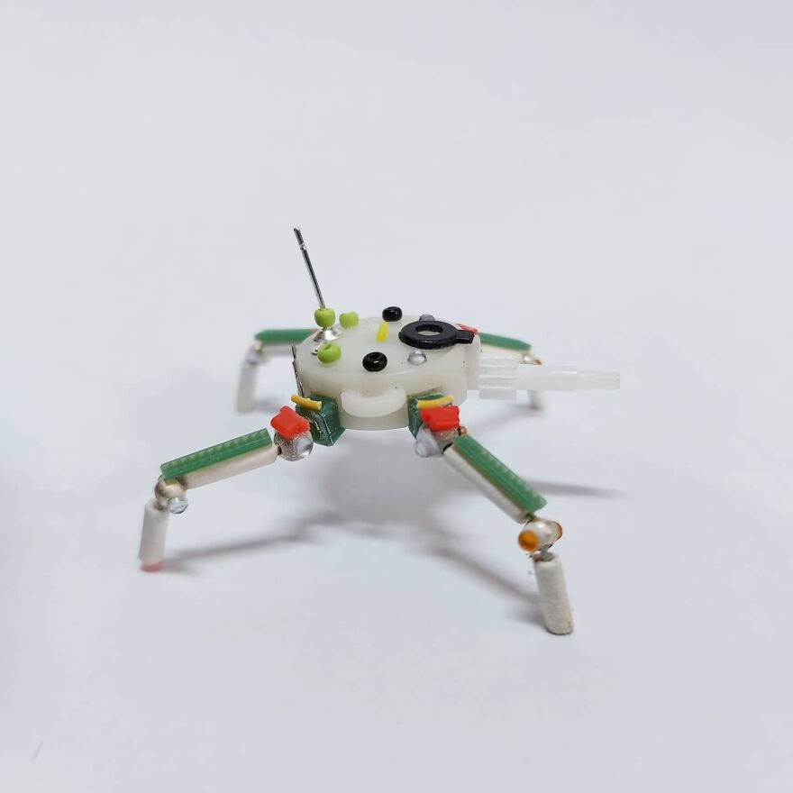 I Build Tiny Things From Recycled Materials