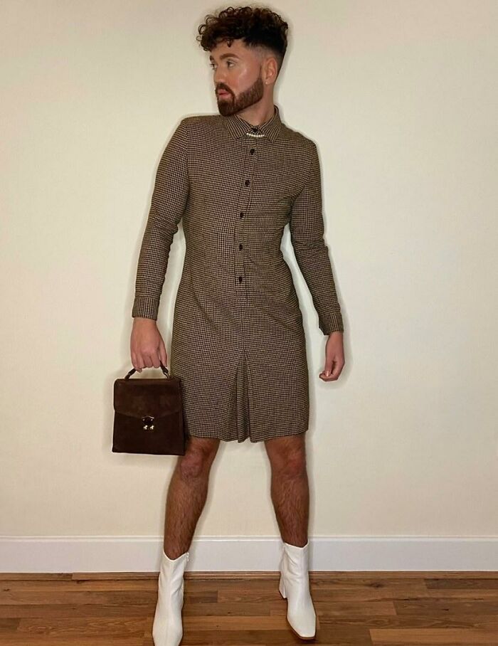This Man Proves That Clothes Have No Gender By Wearing Skirts And Dresses