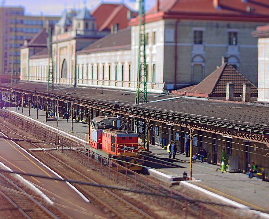 Pécs, Railroad Station, 2013